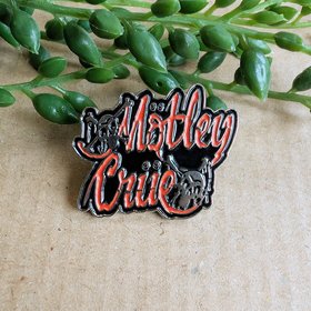 Motley Crue Enamel Pin Badge
