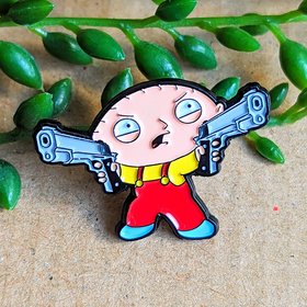 Family Guy Stewie Enamel Pin Badge