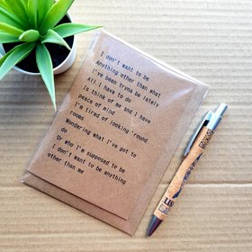 One Tree Hill Birthday Card