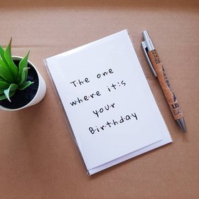 Funny friends birthday card