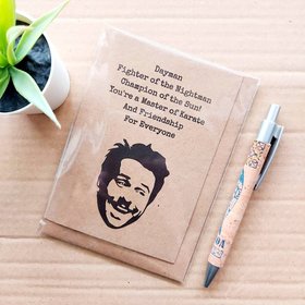 Dayman lyrics Card - Always Sunny in Philadelphia blank card