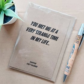 Fight Club Birthday Card - Movie quote blank card
