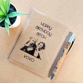 Funny Gossip Girl Card - Happy Birthday Bitch xoxo