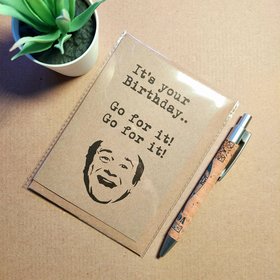 Funny Always Sunny Birthday Card - go for it Frank Quote its Always Sunny in Philadelphia card