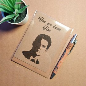 Funny Twin Peaks Valentines Card - Agent Cooper