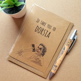 Funny American Pyscho Valentines Card