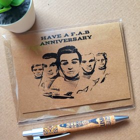 Funny Thunderbirds Anniversary Card
