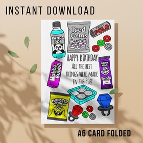 Printable 90s Cards