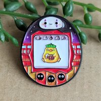 No Face Enamel Pin Badge