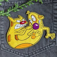 CatDog Iron-on Patch
