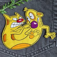 CatDog Iron-on Patch