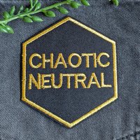 Dungeons and Dragons Iron-on Patch