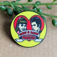 Grease Metal Pin badge