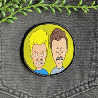 Beavis and Butt-head Iron-on Patch