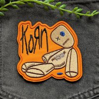 Korn Iron-on Patch