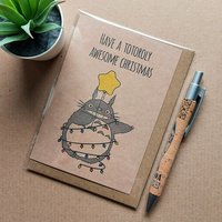 Totoro Christmas Card