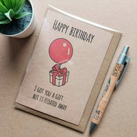 Animal Crossing Birthday Card