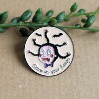Mona the Vampire Enamel Pin Badge
