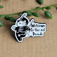 Cat Parody My Chemical Romance Enamel Pin badge