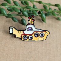 The Beatles Enamel Pin Badge - Yellow Submarine