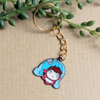 Ponyo Keyring