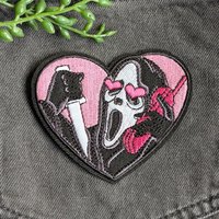 Scream Ghostface Iron-on Patch