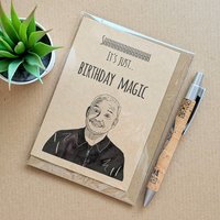 Funny Bob Mortimer Birthday Card