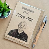 Funny Bob Mortimer Birthday Card