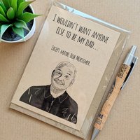 Funny Bob Mortimer Fathers Day Card