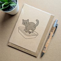 Funny Rude Cat Valentines Card