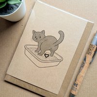 Funny Rude Cat Valentines Card