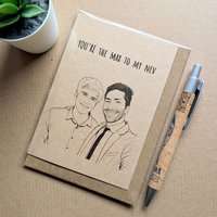 Funny Catfish Birthday Card - Max to my Nev