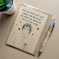 Chuck TV show Valentines Card