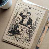 Fight Club Birthday Card - Tyler Durden