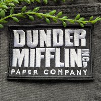 The Office Dunder Mifflin Sew on Patch