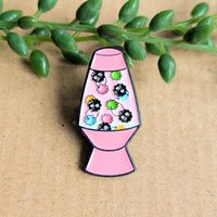 Soot Sprite Lava Lamp Enamel Pin Badge