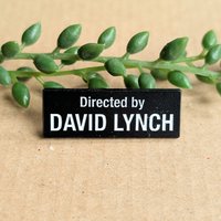 David Lynch Enamel Pin Badge