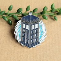 Doctor Who Tardis Enamel Pin badge