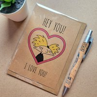 Funny Hey Arnold Valentines card
