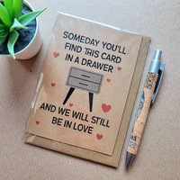 Funny Drawer Valentines card