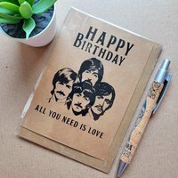 The Beatles Birthday Card