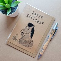 BoJack Horseman Birthday Card