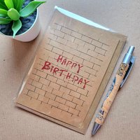 Pink Floyd Birthday Card