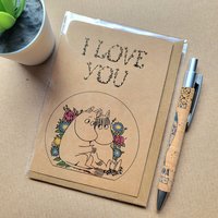 Moomin Valentines Card