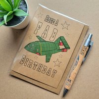 Thunderbirds T2 Birthday Card 