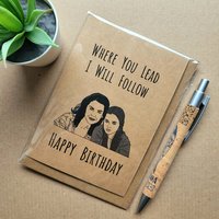 Gilmore Girls Birthday Card
