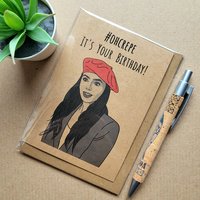 Emily in Paris Birthday Card