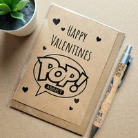 Funko Pop Valentines Card