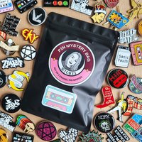 Music Band Pin Badge Mystery Bag - 3 Pack