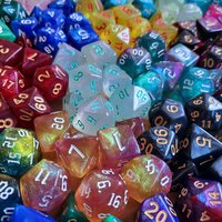 Dice Mystery Bag - 7 Polyhedral Dice
